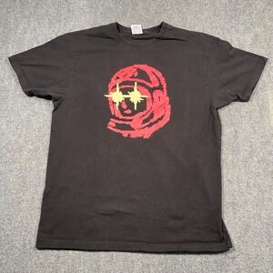 Billionaire Boys Club BBC Black Pixel Astronaut Logo T-Shirt XXL‎